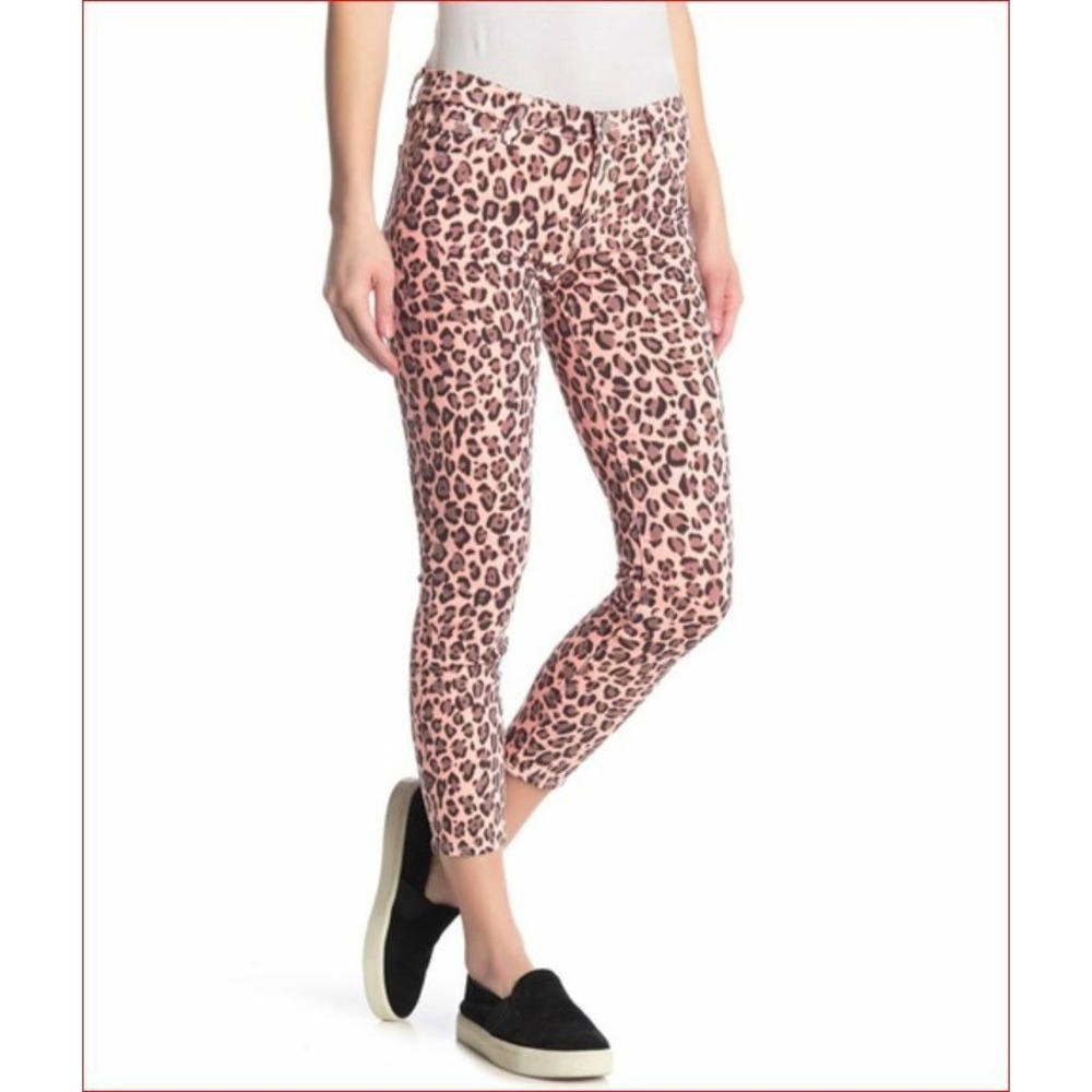 J Brand women jeans mid-rise crop skinny JB002436 pink jaguar sz 23 $228